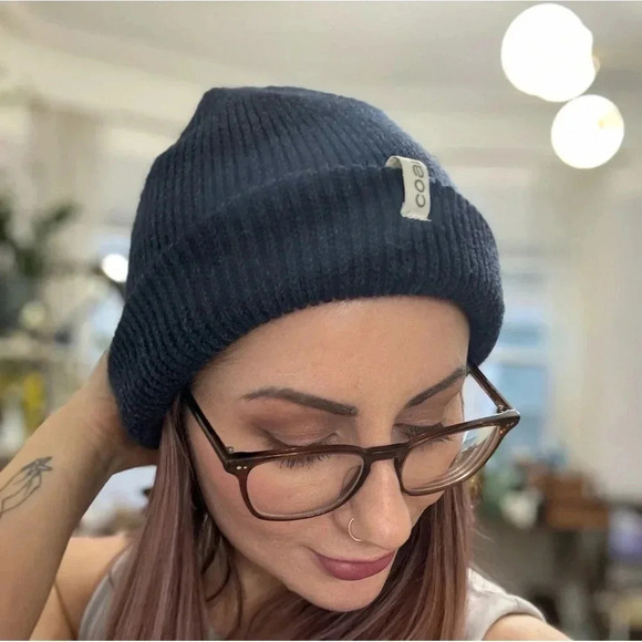 Dark blue Coal Beanie Hat - Picture 5 of 13